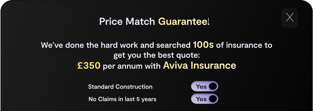 Compliance dashboard showing certificates and tenancies status with no upcoming deadlines