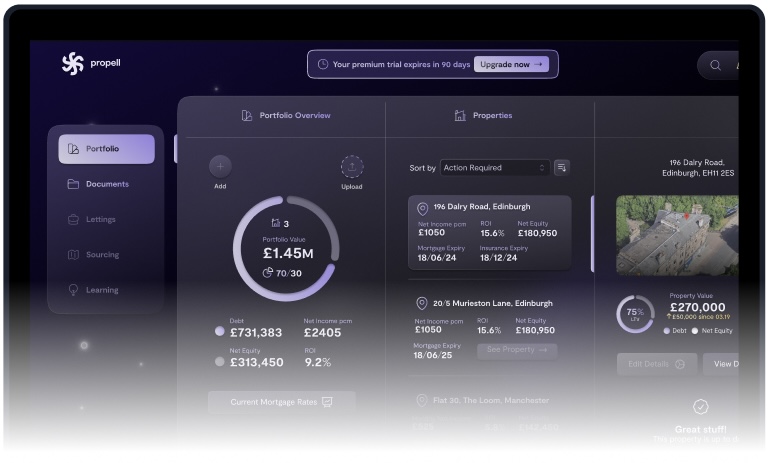Relaxed person working efficiently